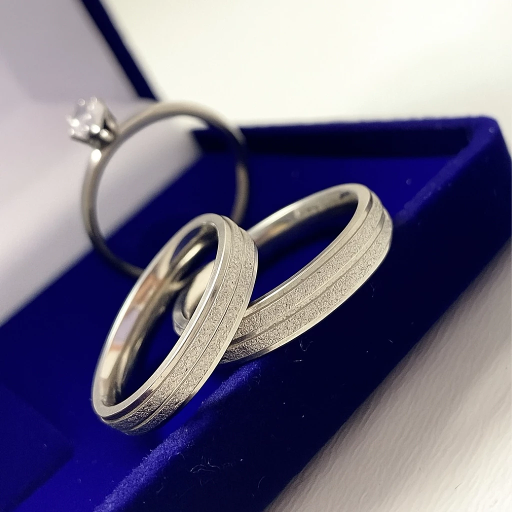Aliança Eternita Vinculum Prata 925 + Solitário